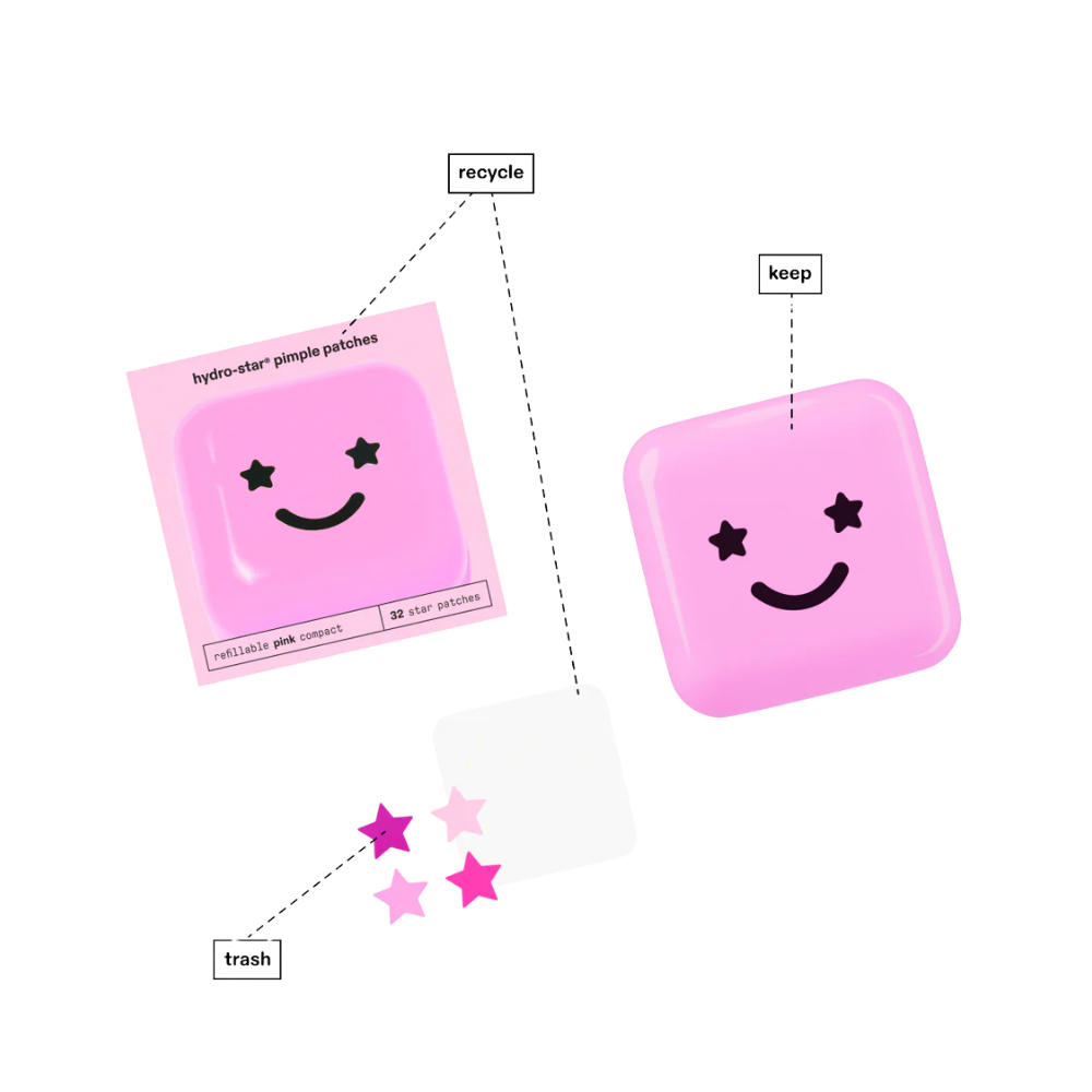 Starface Hydro-Star® + Big Pink Pimple Patches